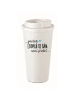 Personalizovaný cestovní termohrnek - Protože [doplň si sám] není prdel