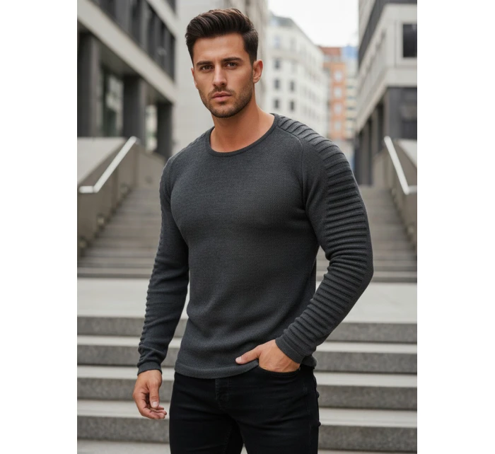 Pánský svetr přes hlavu model 21962615 - FashionStreet