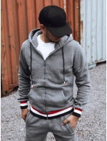 FashionStreet pánské tmavě šedé tepláky AX0764