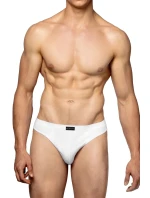 Pánské slipy 3 pack 322 white - Atlantic