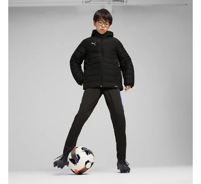 Puma Team Additions Dětská zateplená bunda s kapucí Black 659738 03