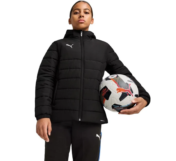 Puma Team Additions Dětská zateplená bunda s kapucí Black 659738 03