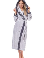 L&L 9145 Hft dlouhý 5XL dámský župan