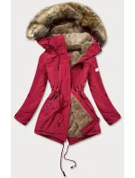 PARKA DAMSKA Z  CZERWONA model 21243414 - LHD