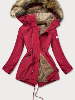 PARKA DAMSKA Z  CZERWONA model 21243414 - LHD