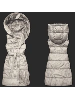 Béžová hrubší oboustranná vesta model 21310514 - MINORITY