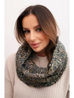 model 21859487 Dámská čepice s kapucí zelená neonová - K-Fashion