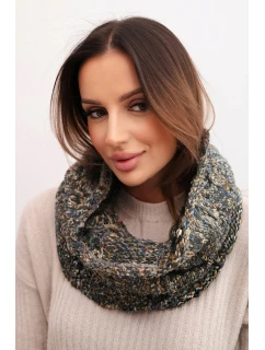 model 21859487 Dámská čepice s kapucí zelená neonová - K-Fashion