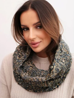 model 21859487 Dámská čepice s kapucí zelená neonová - K-Fashion