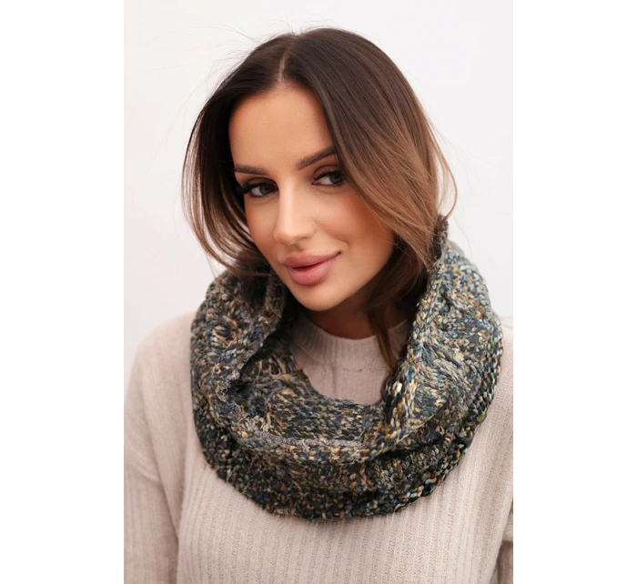 model 21859487 Dámská čepice s kapucí zelená neonová - K-Fashion