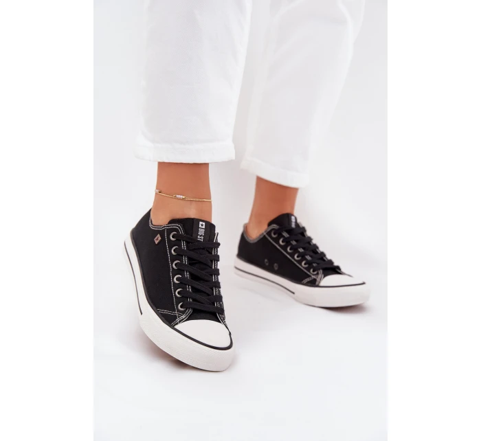 Dámské Nízké Tenisky Big Star DD274A236 Černé Dámské Nízké Tenisky Big Star DD274A236 Černé