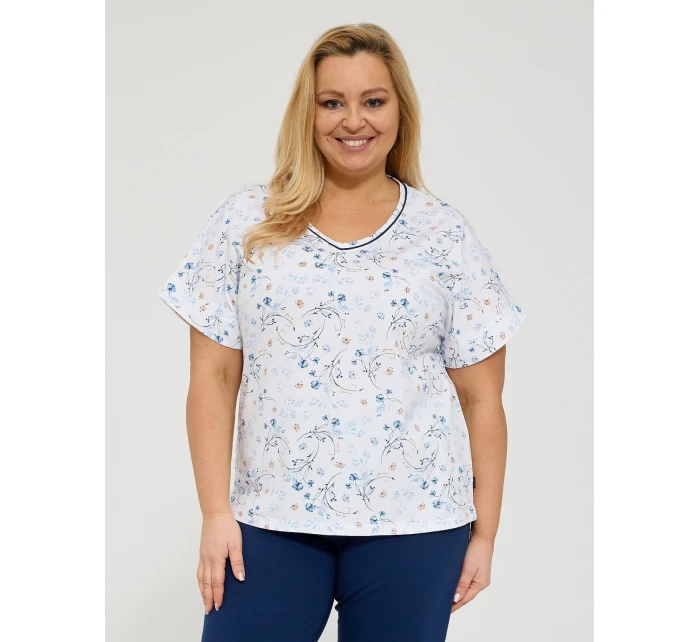 Piżama  kr/r 3XL5XL model 22032719 - Cornette