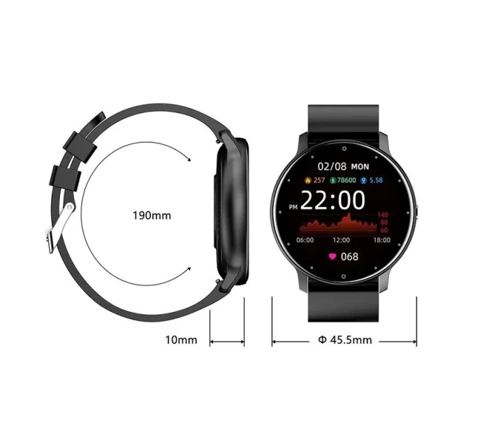 Chytré hodinky GIEWONT Black GW120-2 Pro Chytré hodinky GIEWONT Black GW120-2 Pro