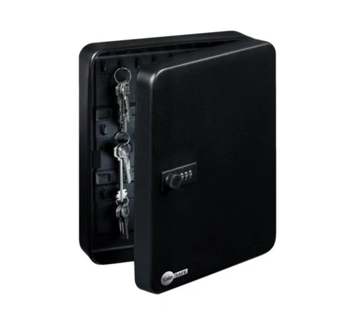 Malá kombinovaná schránka na klíče Yale YKB/200 s kombinovaným zámkem (200x160x80mm)