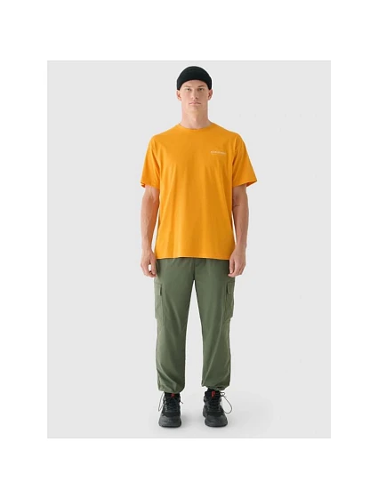 Pánské tričko oversize s potiskem model 21893077 - 4F