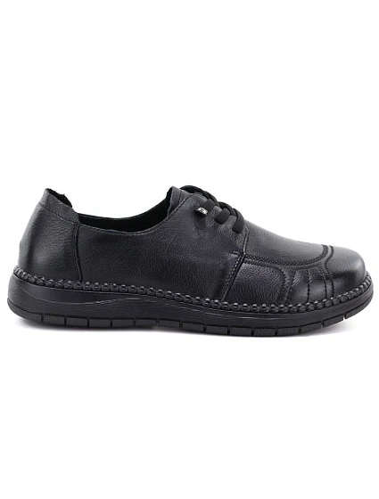 Pohodlné černé dámské kožené polobotky Vinceza model 22343181 Pohodlné černé dámské kožené polobotky Vinceza model 22343181