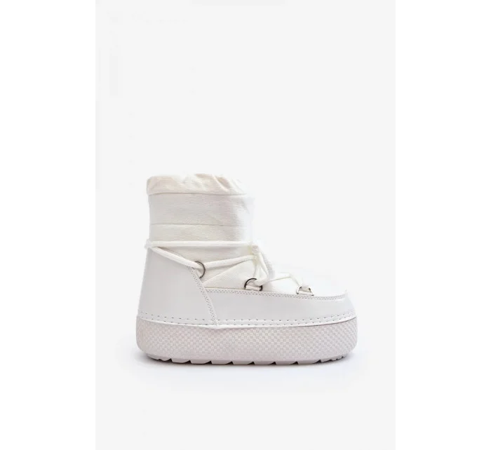 Sněhule  NB6156 model 191328 bílé - Step in style