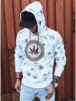 Pánská bílá mikina s potiskem Dstreet model 21965663 - FashionStreet