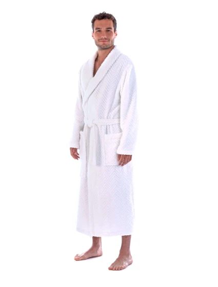 Unisex župan Athena 2116  bílá - Vestis