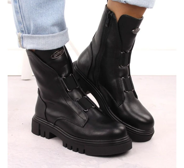 boty na platformě W model 21298418 - JEZZI boty na platformě W model 21298418 - JEZZI