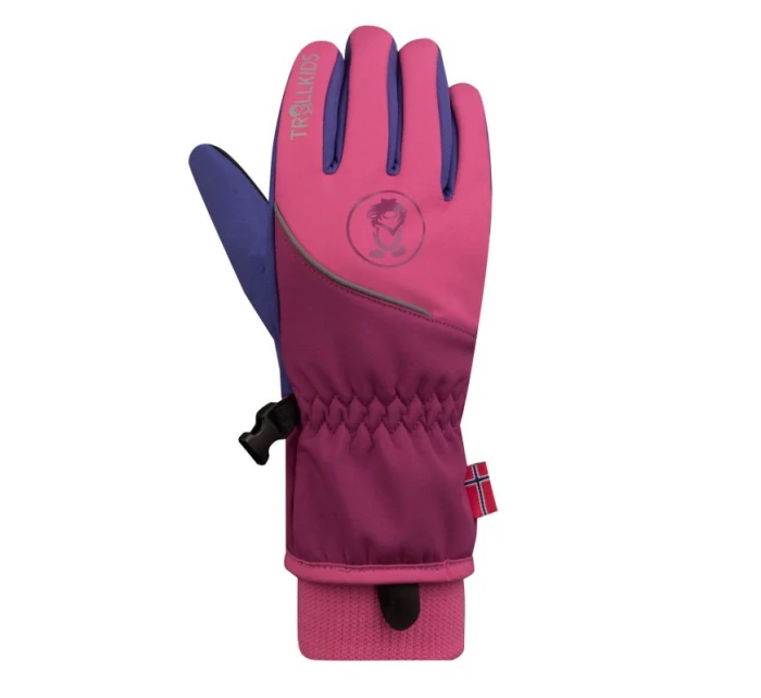Dětské softshellové rukavice pro chlapce/dívky model 21758648 - Trollkids