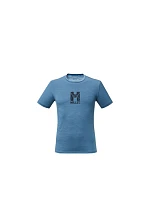 Pánské tričko MILLET Ubic Wool Ts Ss M, modré Pánské tričko MILLET Ubic Wool Ts Ss M, modré