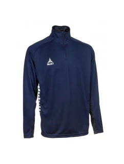 Mikina SELECT SPAIN 1/2 ZIP námořnická modrá