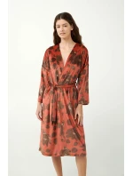 Vamp - Sametový župan s liliemi 21153 - Vamp Vamp - Sametový župan s liliemi 21153 - Vamp