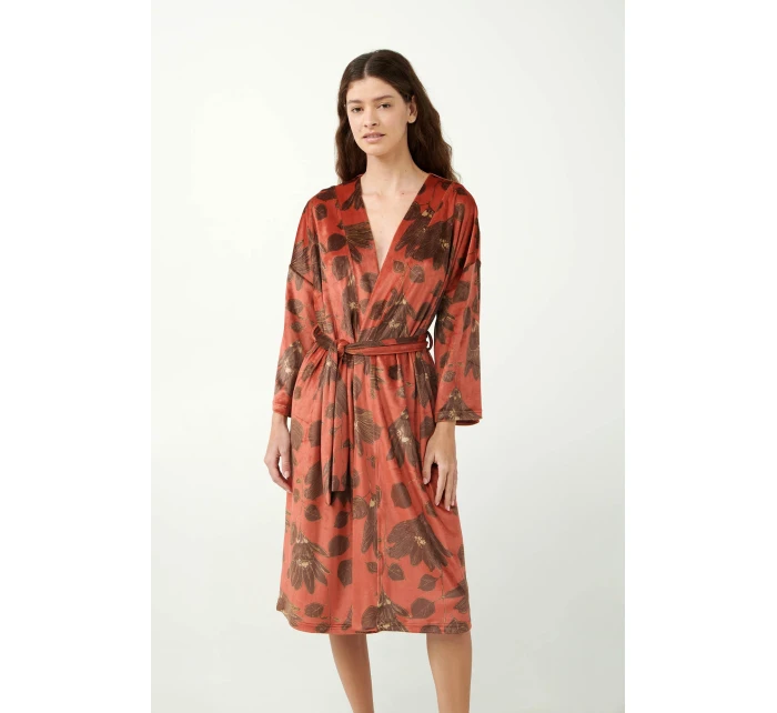 Vamp - Sametový župan s liliemi 21153 - Vamp Vamp - Sametový župan s liliemi 21153 - Vamp