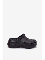 Pěnové Dámské Sandály Na Masivní Podešvi Big Star RR274A118 Černé Pěnové Dámské Sandály Na Masivní Podešvi Big Star RR274A118 Černé