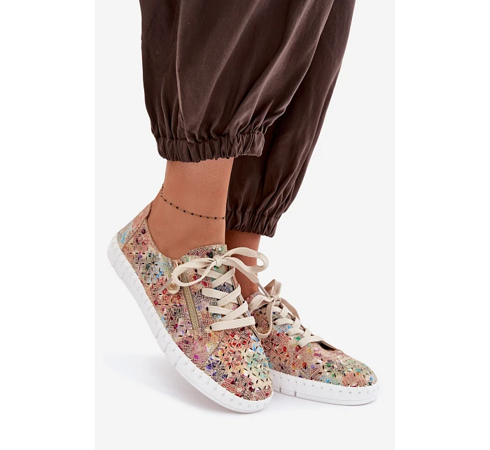 polobotky z přírodního semiše vícebarevné model 22095057 - EVENTO polobotky z přírodního semiše vícebarevné model 22095057 - EVENTO