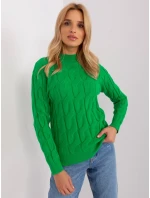 Sweter AT SW model 18955453 zielony - FPrice