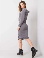 Šaty RV SK 6163.02X tmavě šedé