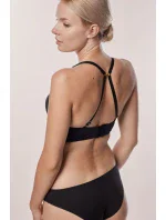 Mefemi Amelia push-up podprsenka s kosticemi Černá