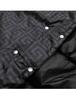 DWUSTRONNA DŁUGA KURTKA Z KAPTUREM CZARNA model 21244976 - MINORITY