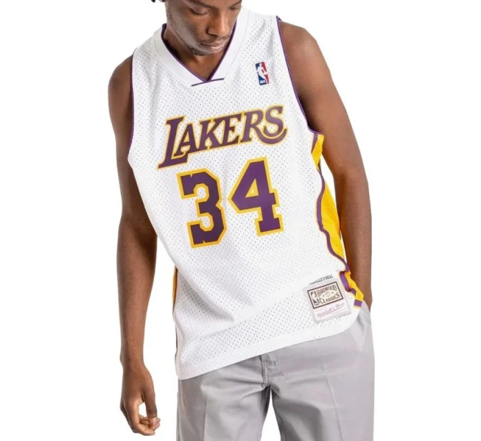 Mitchell & Ness Los Angeles Lakers NBA Shaquille O'Neal M tričko SMJY4442-LAL02SONWHIT pánské