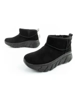 Skechers dámské zimní kotníkové boty zateplené kožené dámské