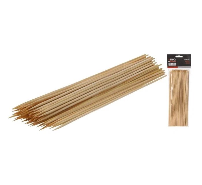 ŠPEJLE 30 CM DLOUHÉ 100 KS BAMBUSOVÉ