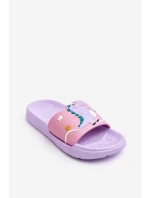 Dětský Dinosaurus T-Rex Slides fialove Bernis Dětský Dinosaurus T-Rex Slides fialove Bernis