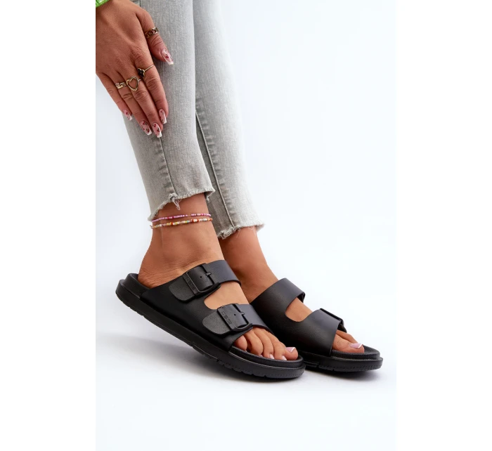 Lehké Pěnové Dámské Žabky S Big Star Černé model 21660710 - Big Star Shoes