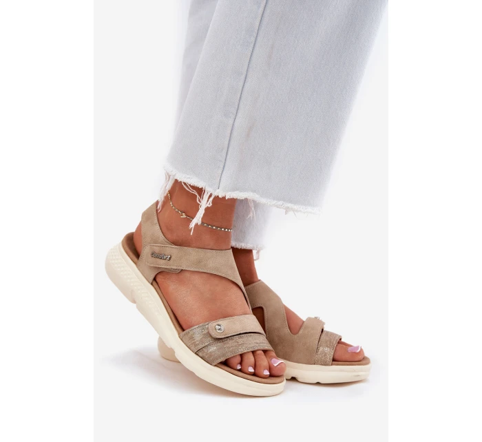 Dámské Sandály Na Klínu Béžové Maroriella Dámské Sandály Na Klínu Béžové Maroriella
