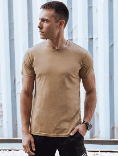 Pánské tričko bez potisku kamélie RX5611