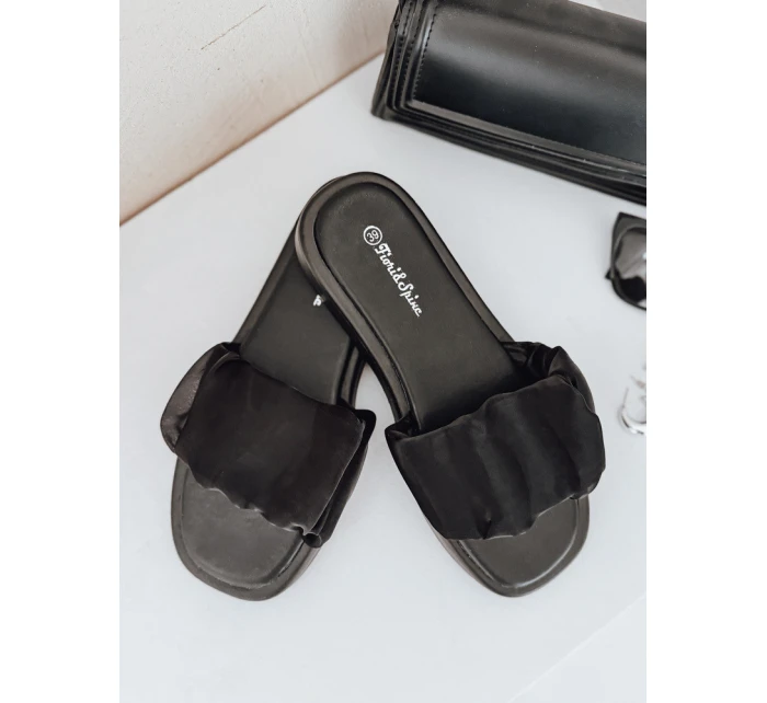 CHICLOVE dámské žabky černé FashionStreet ZY1000