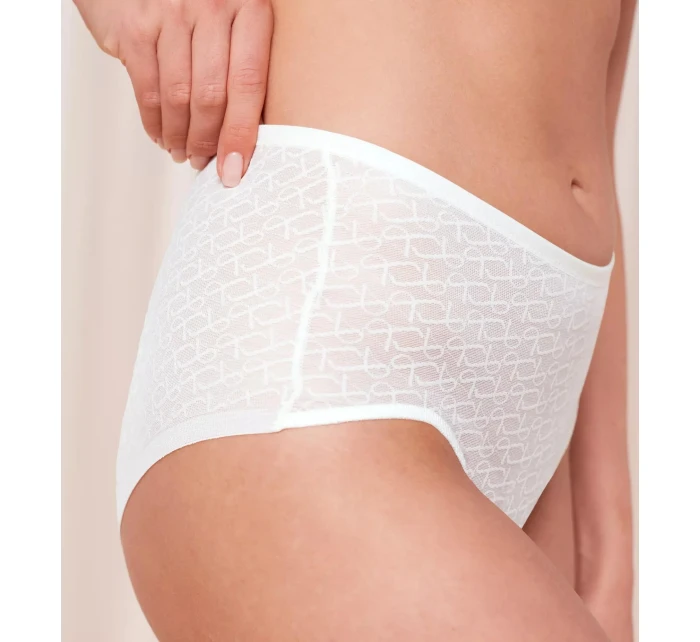 Dámské kalhotky Triumph Signature Sheer Maxi EX - UNKNOWN - bílé 1595 - TRIUMPH