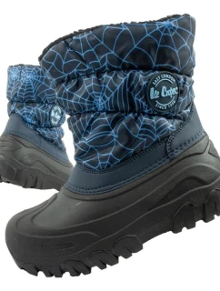 Lee Cooper zimní boty dětské sněhule zateplené zipem nahoru