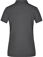 Daiber JN 969 Dámské piqué polo "Plain" 02.0969 graphite/graphite/white Daiber JN 969 Dámské piqué polo "Plain" 02.0969 graphite/graphite/white