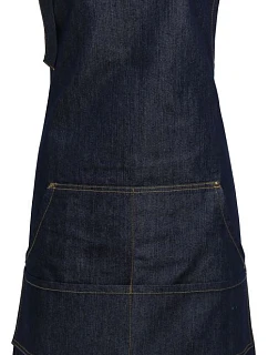 Premier PR 126 Denim zástěra s laclem 39.0126 indigo denim