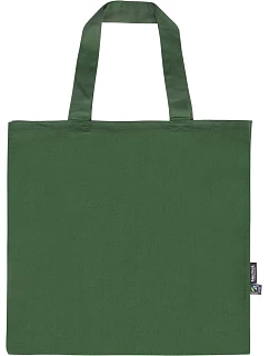 Neutral O 90006 Fairtrade keprová taška z bio bavlny 77.0006 bottle green