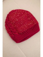 Dámská čepice Amira model 21878023 fuchsie - K-Fashion