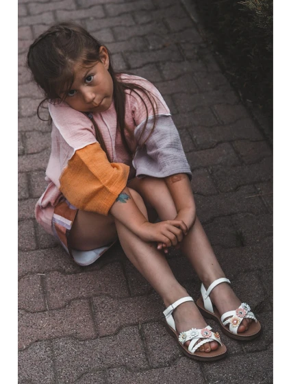 Dětské S Přezkou S Bílé model 21664003 - Boto Dětské S Přezkou S Bílé model 21664003 - Boto